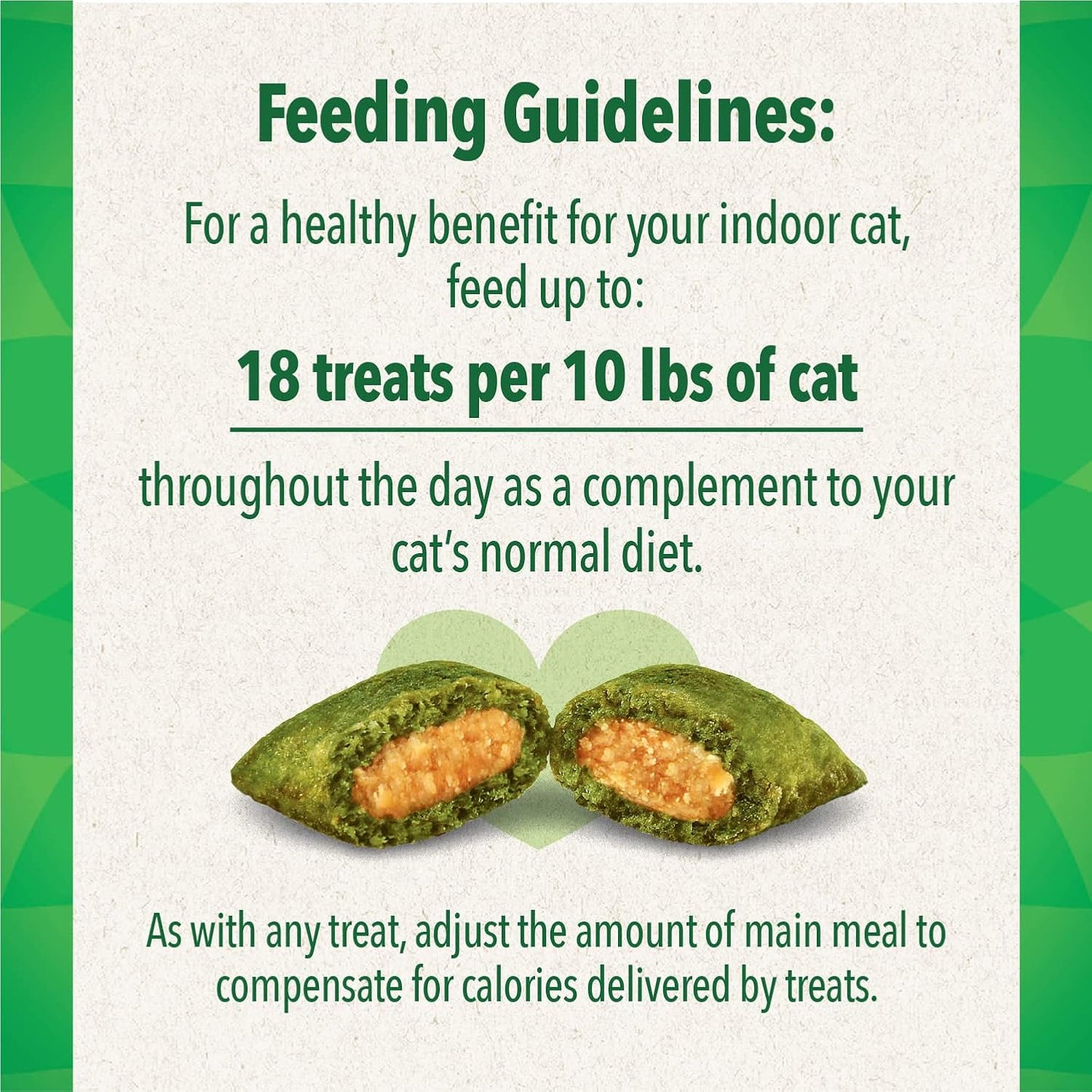 FELINE SMARTBITES Hairball Control Crunchy and Soft Natural Cat Treats, Chicken Flavor, 16 Oz. Tub