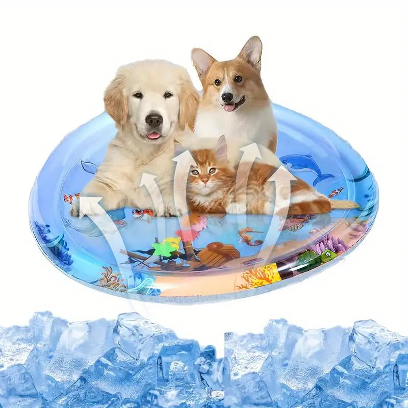 Inflatable Pet Water Sensory Bed