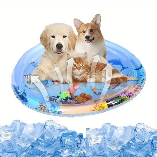 Inflatable Pet Water Sensory Bed