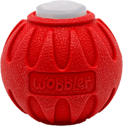 Wobbler Interactive Dog Toy - Rolls across the Floor, Bounces, Vibrates - Active Rolling Ball and Boredom Buster for Medium to Large Dogs