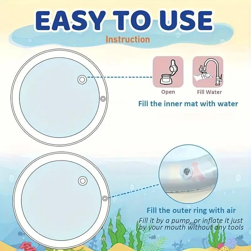 Inflatable Pet Water Sensory Bed