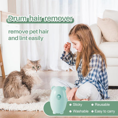 Reusable Lint Roller Ball, Mini Travel Size Lint Roller for Clothes, on the Go Lint Roller Ball, Small Portable Lint Ball Remover for Clothes and Pet Hair, Extra Sticky & Washable Gel