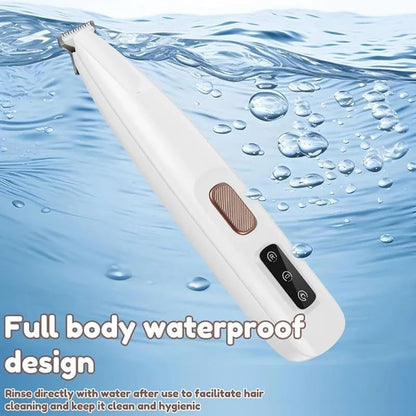 Pet Micro Trimmer,2024 New Low Noise Cordless Dog Paw Trimmer, Rechargeable Pet Hair Trimmer for Grooming, Multifunctional Pet Hair Clippers