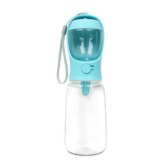 2-In-1 Portable Dog Water Bottle & Food Dispenser – Leak-Proof, Travel-Friendly, Durable Pet Hydration and Snack Container