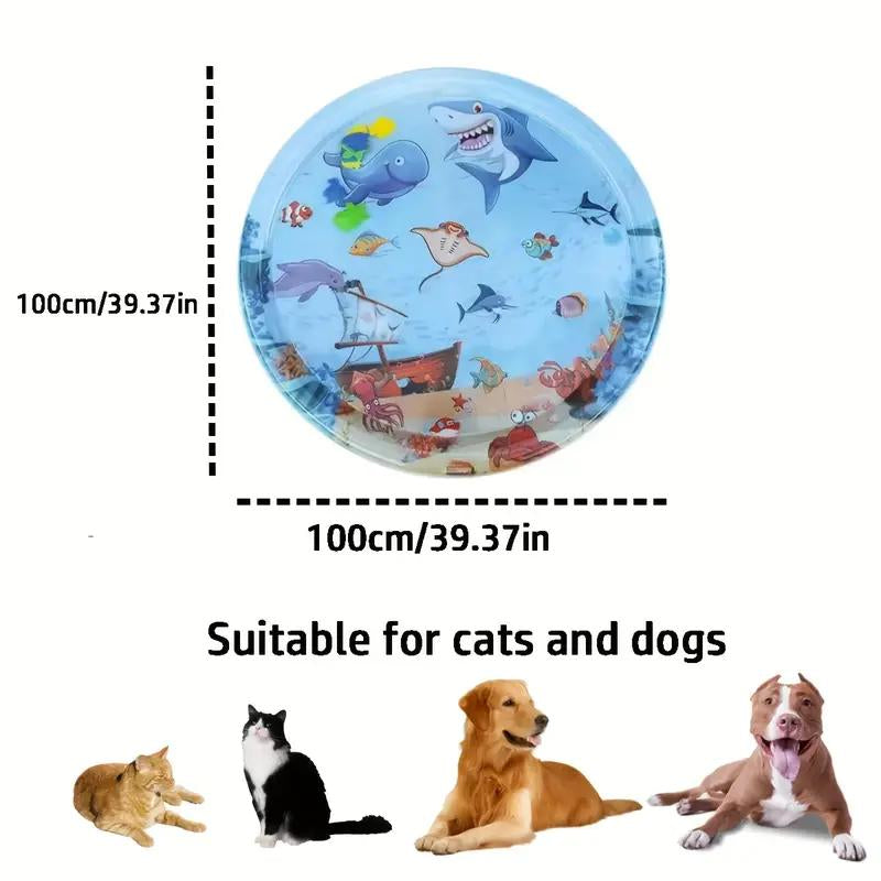 Inflatable Pet Water Sensory Bed