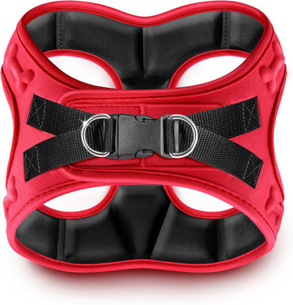 Comfort Fit Dog Harness - Comfortable Puppy Harness & Dog Vest: Adjustable, Soft Padded for Small, Medium Dogs - Easy to Put-On Dog Harness Medium Sized Dog
