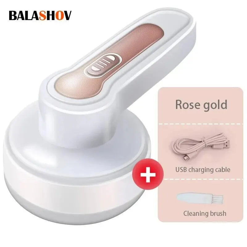 Clothes Fuzz Pellet Trimmer Machine Two Blades Electric Chargeable Fabric Shaver Removes for Clothes Spools Removal Lint Remover