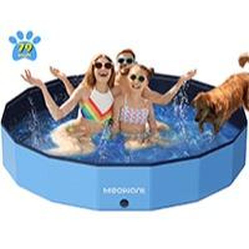 Meowant Foldable Dog Pool - Versatile Design for Outdoor Use in Various Environments