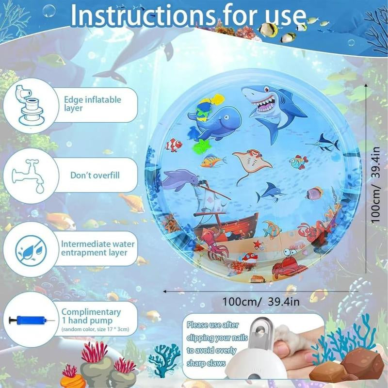 Inflatable Pet Water Sensory Bed