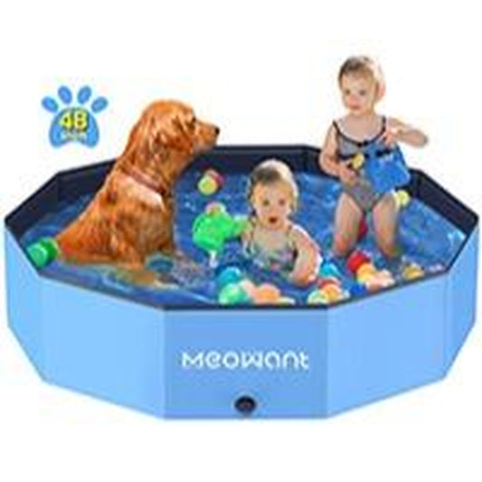 Meowant Foldable Dog Pool - Versatile Design for Outdoor Use in Various Environments