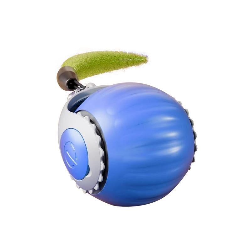 Electric Cat Toy Ball with Rope, Rechargeable Dog Ball Toy, Interactive Cat Teaser Toy, Automatic Rolling Ball Toy, Gift for Pets, Pet Supplies, Dog & Cat Accessories